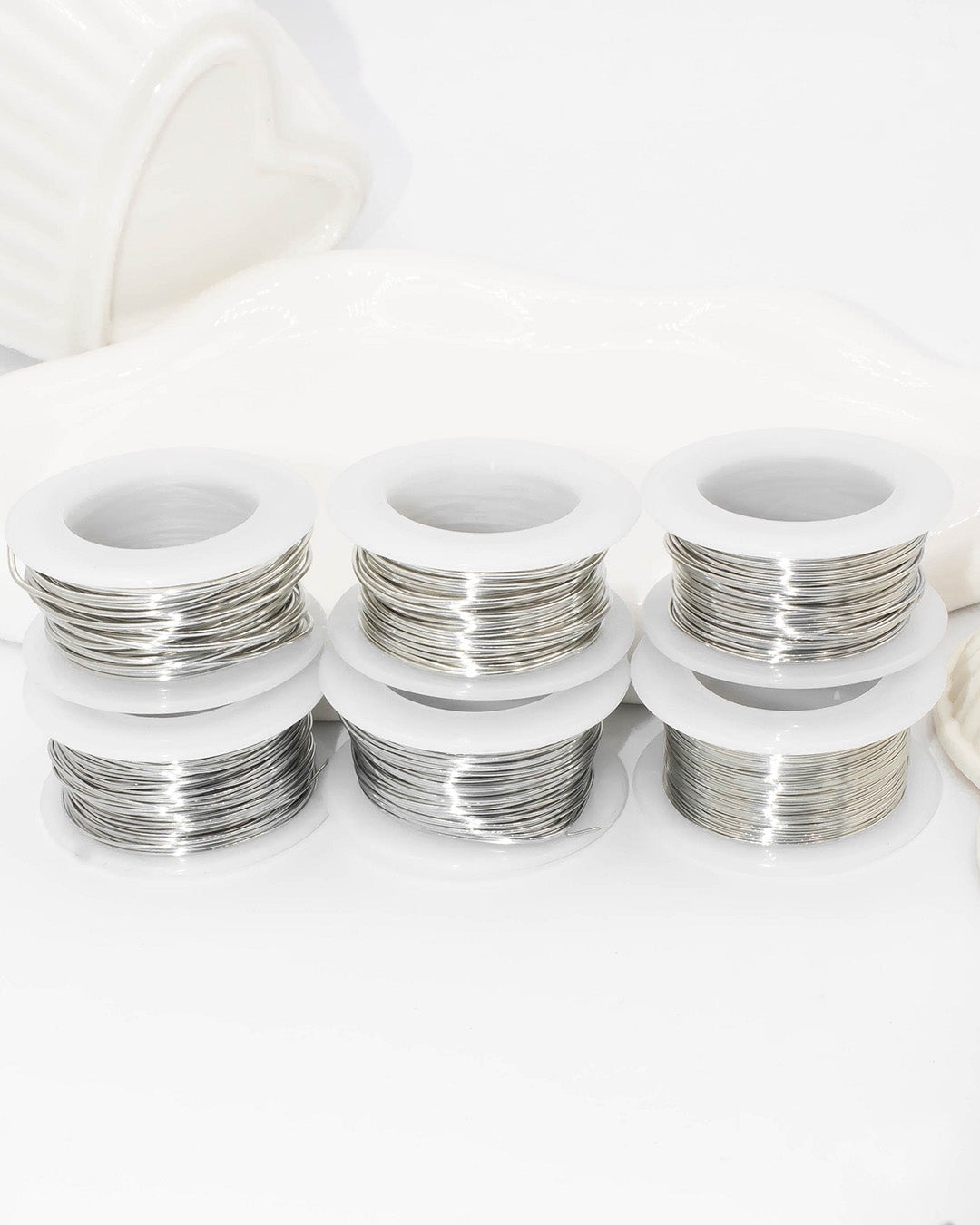 Alambre golfi plateado