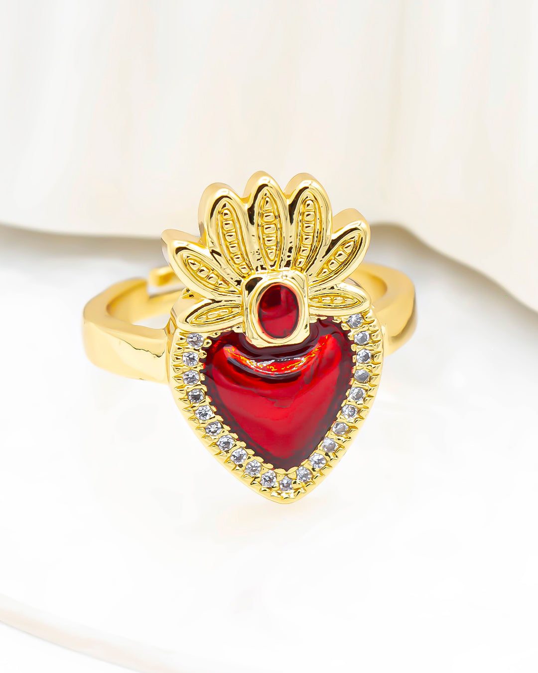Anillo corazón