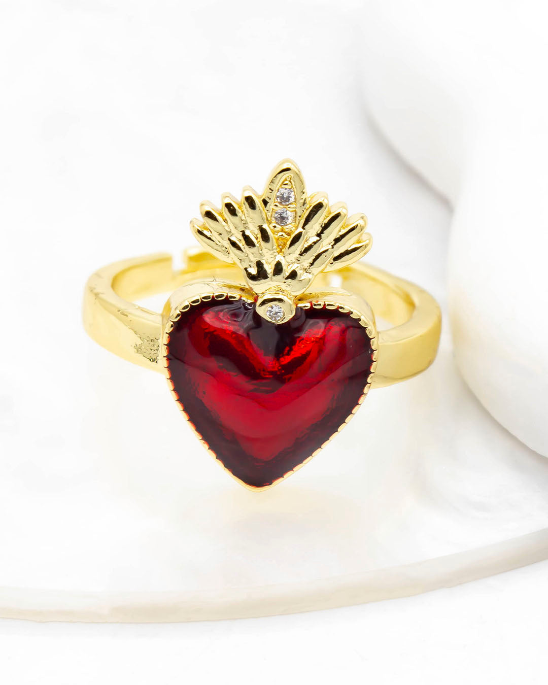 Anillo corazón