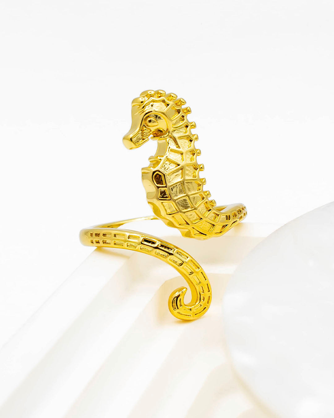 Anillo caballito de mar