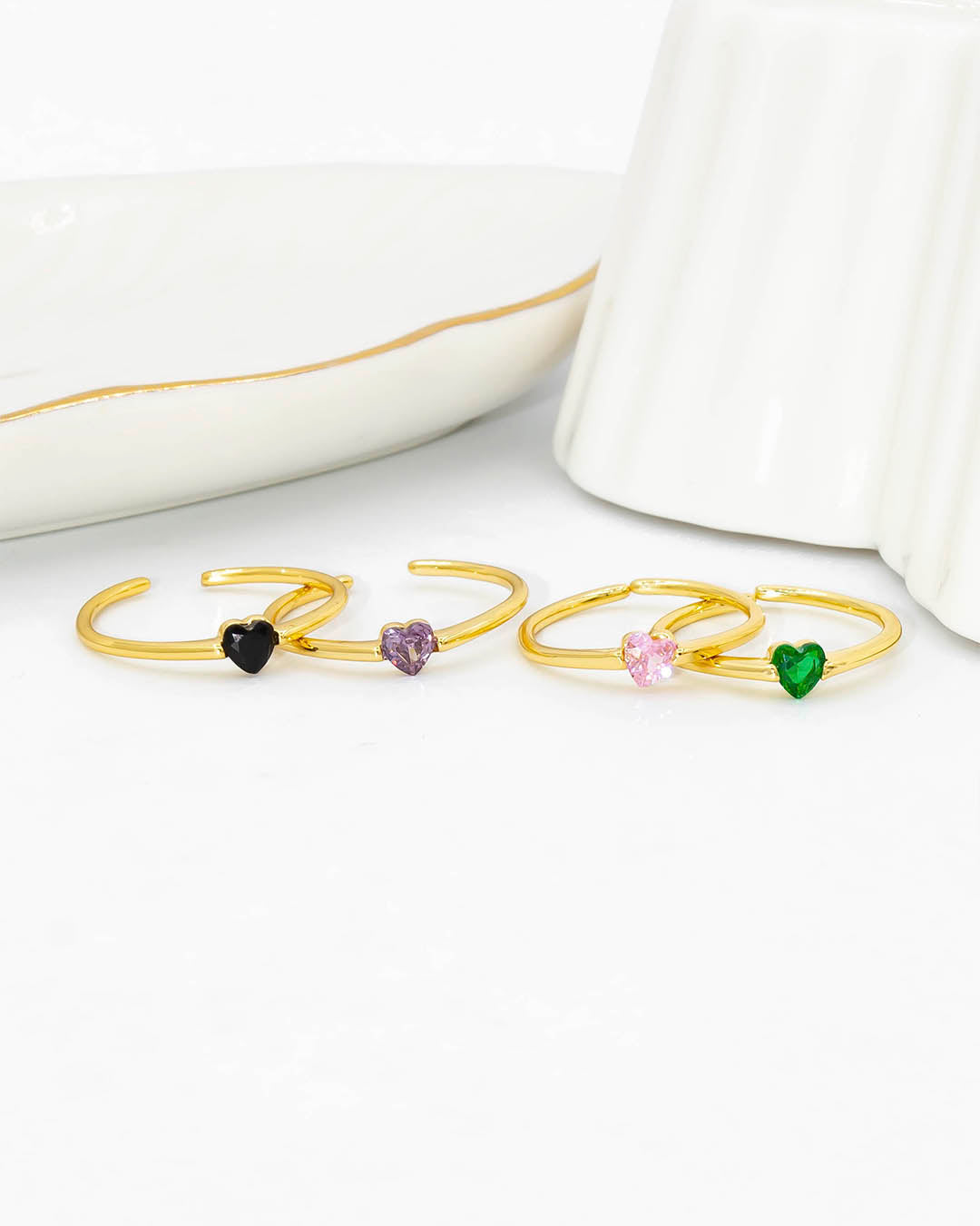 Anillo corazón