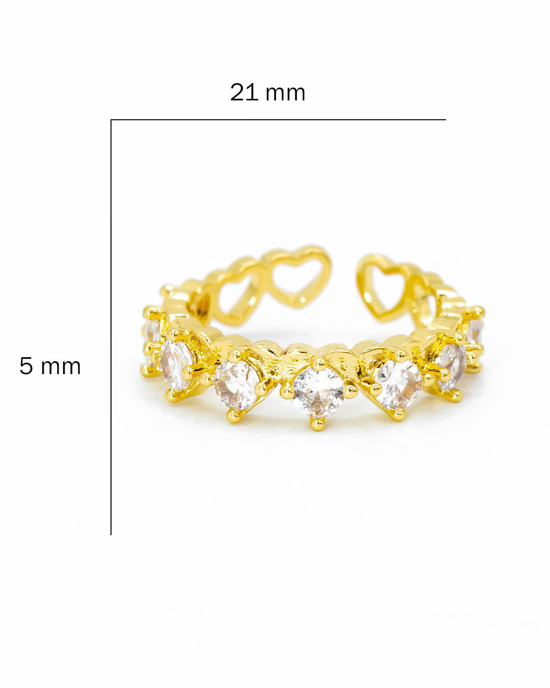 Anillo corazón