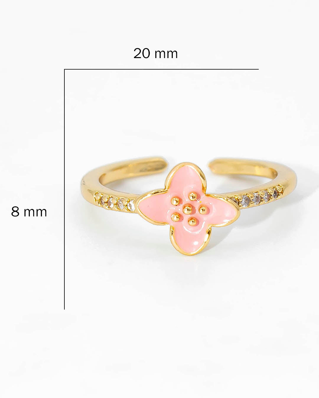 Anillo flor