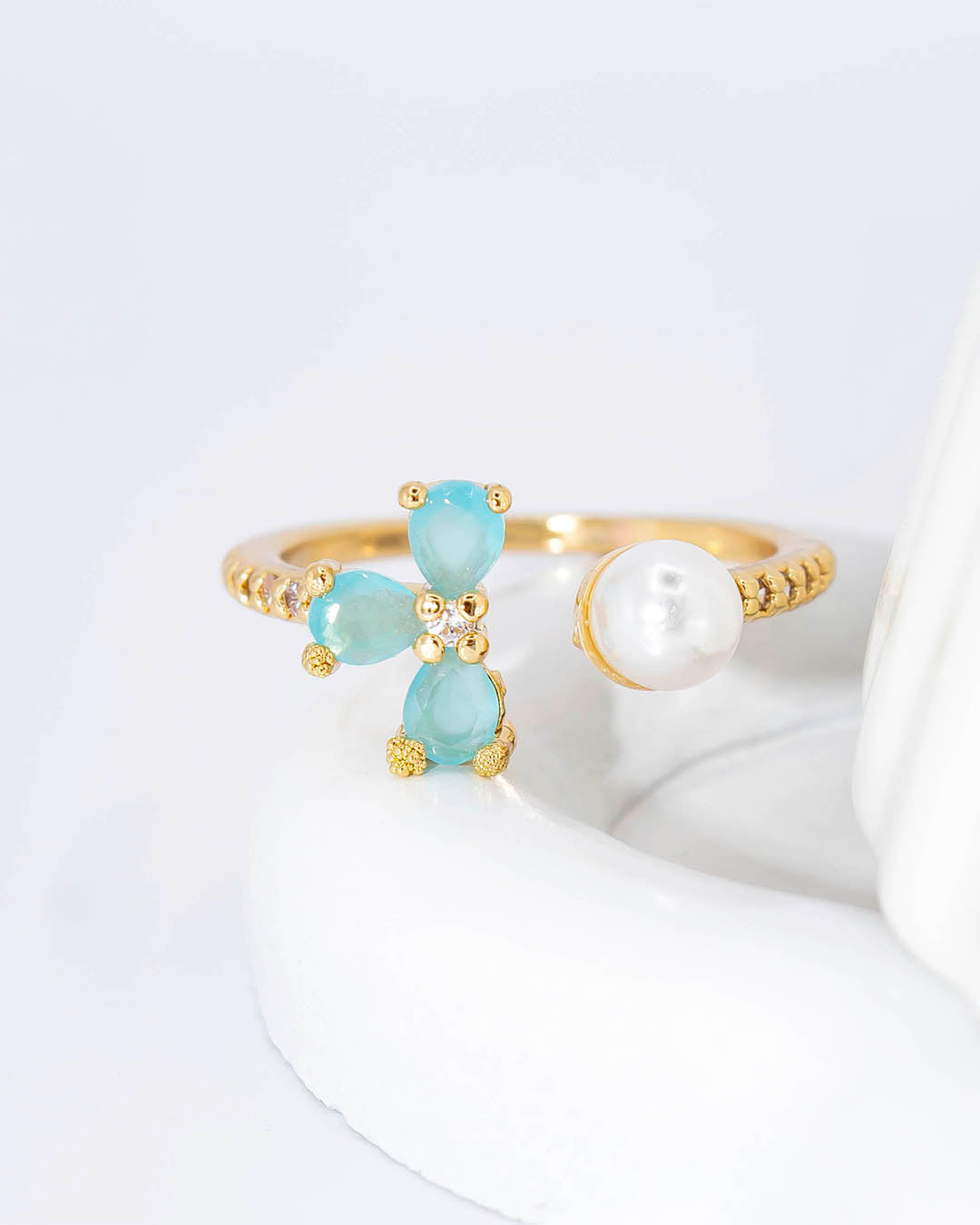 Anillo flor