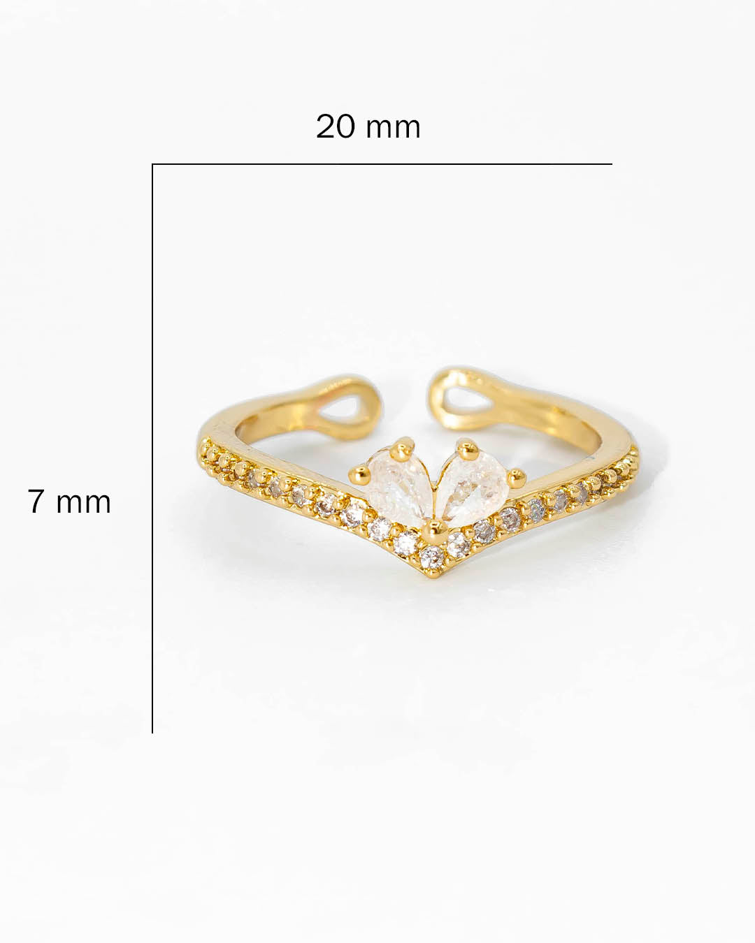 Anillo corazón
