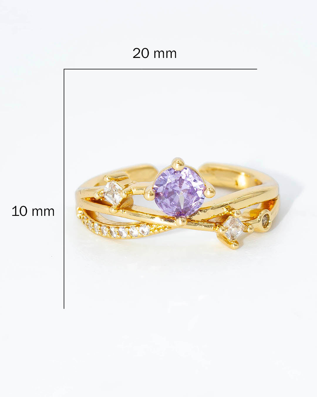 Anillo entrelazado