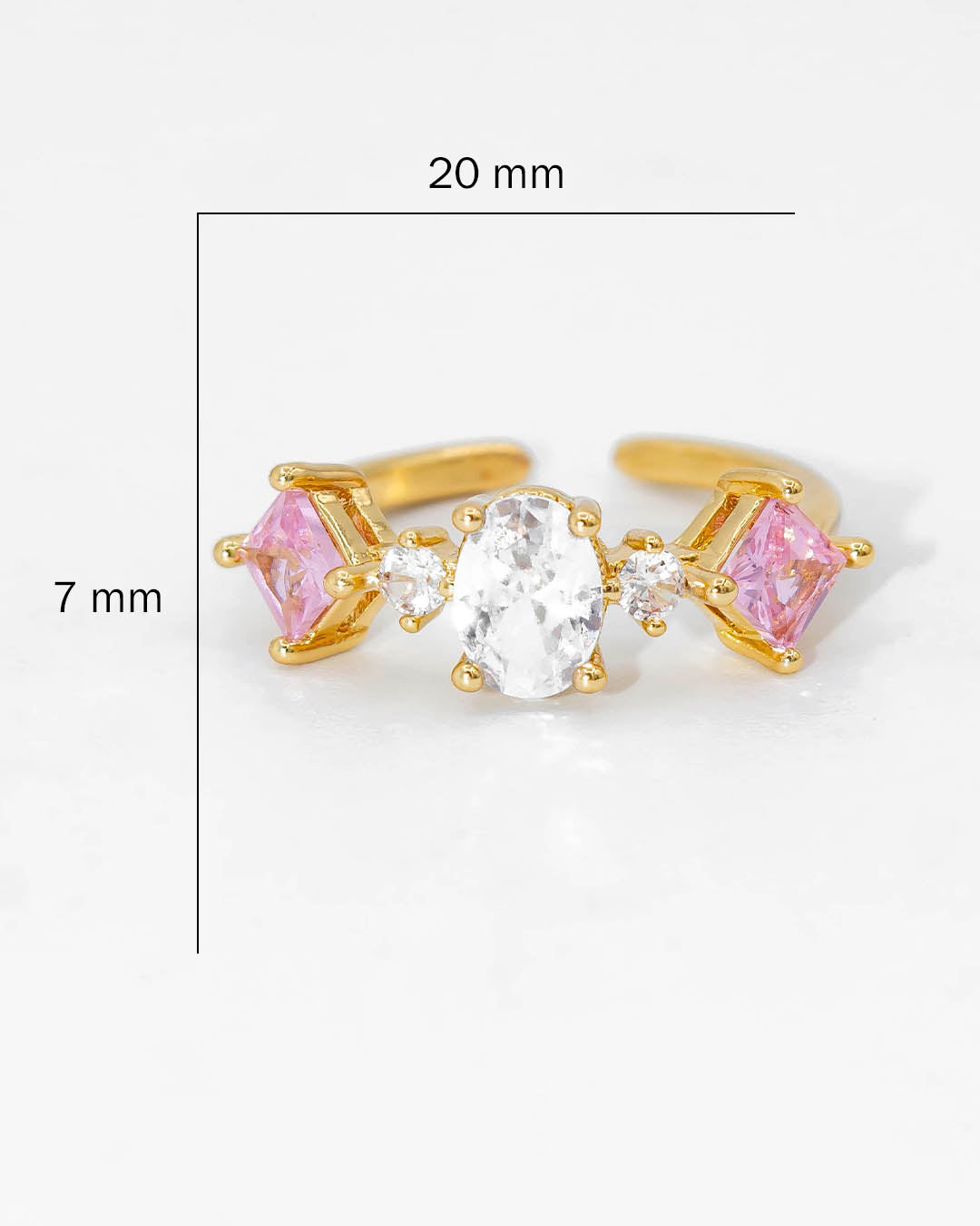 Anillo piedra grande