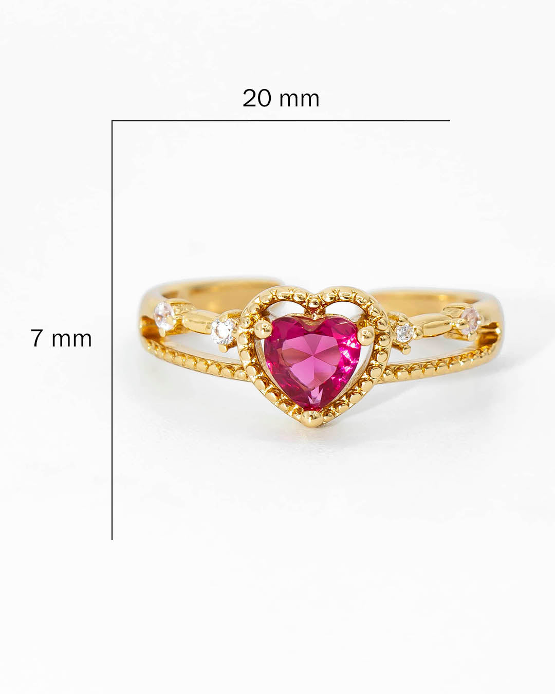 Anillo corazón