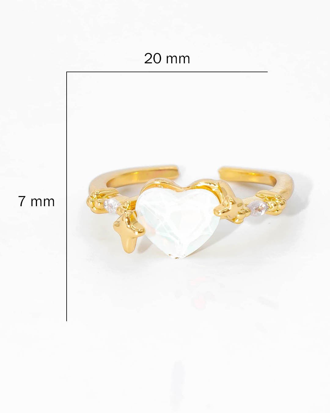 Anillo corazón