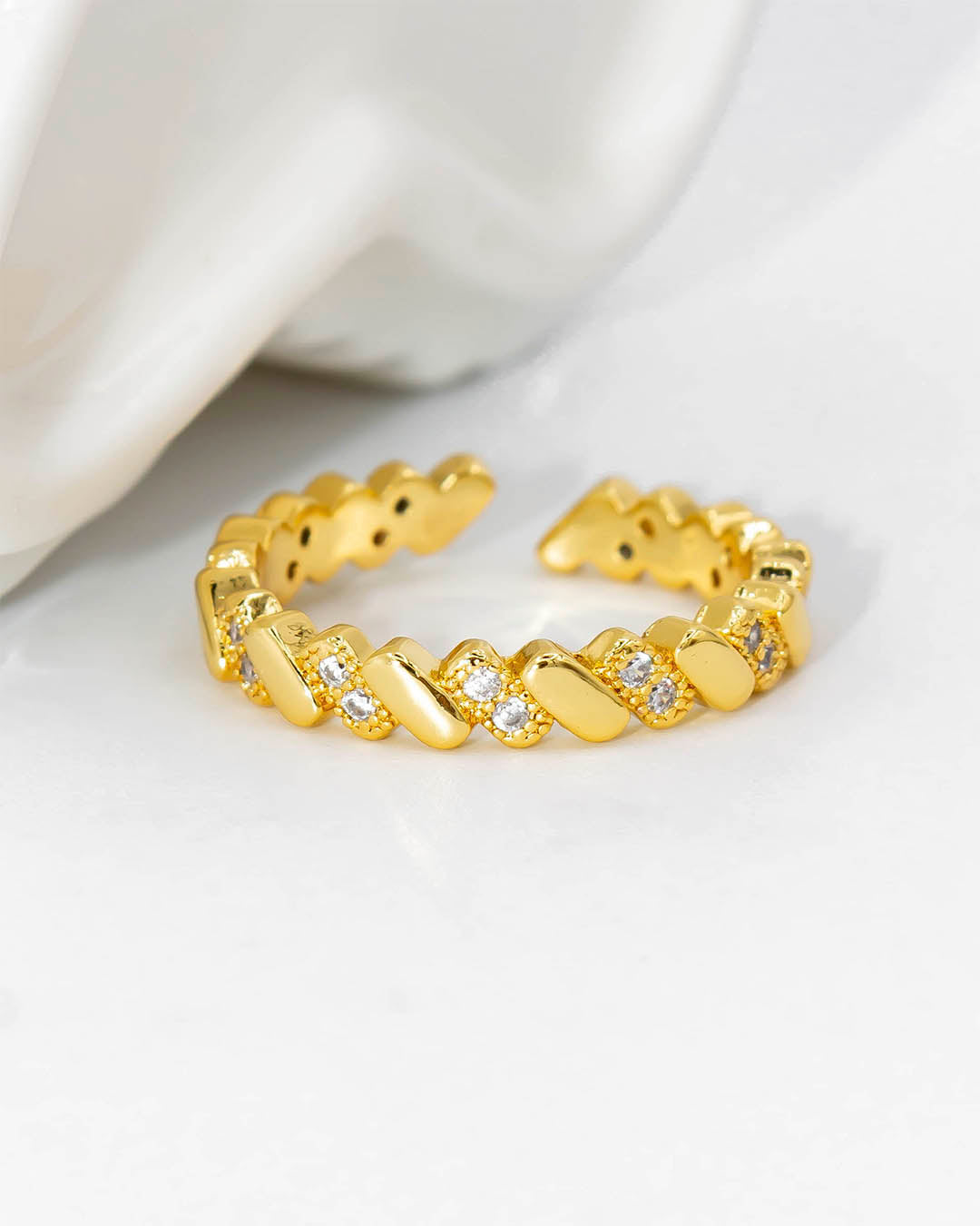 Anillo palitos circón