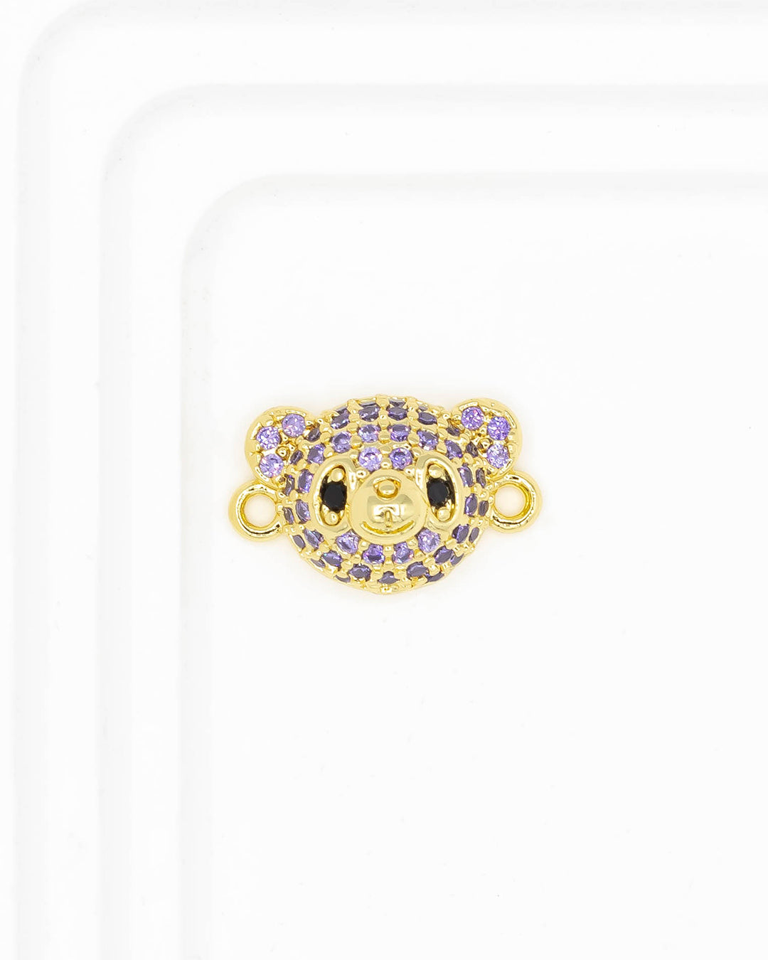 Dije cabeza de oso pulsera