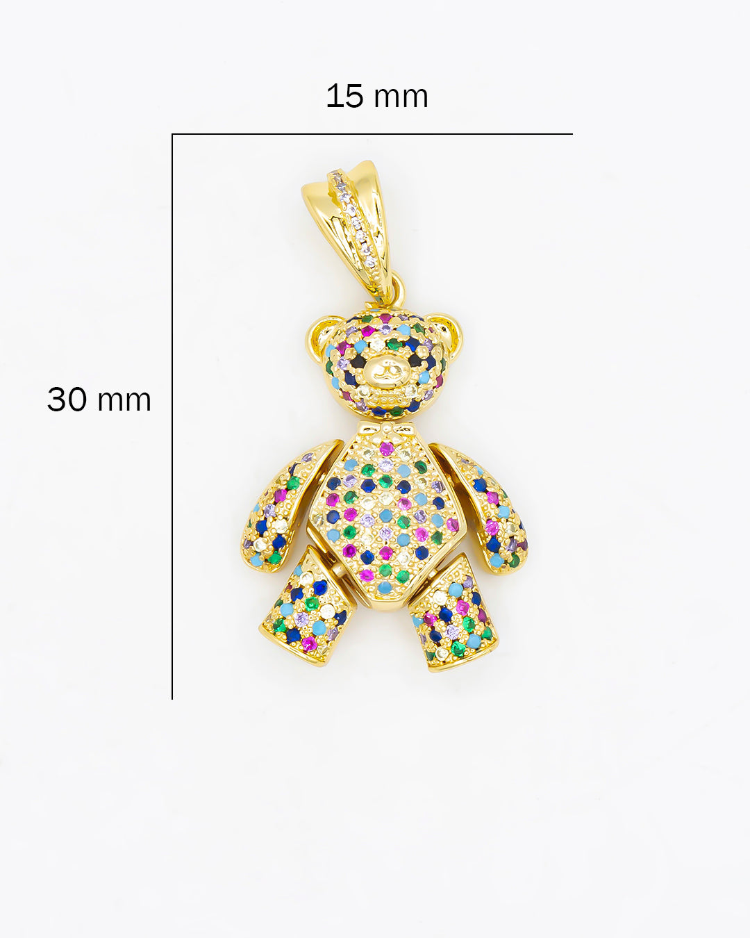 Dije oso tuty articulado