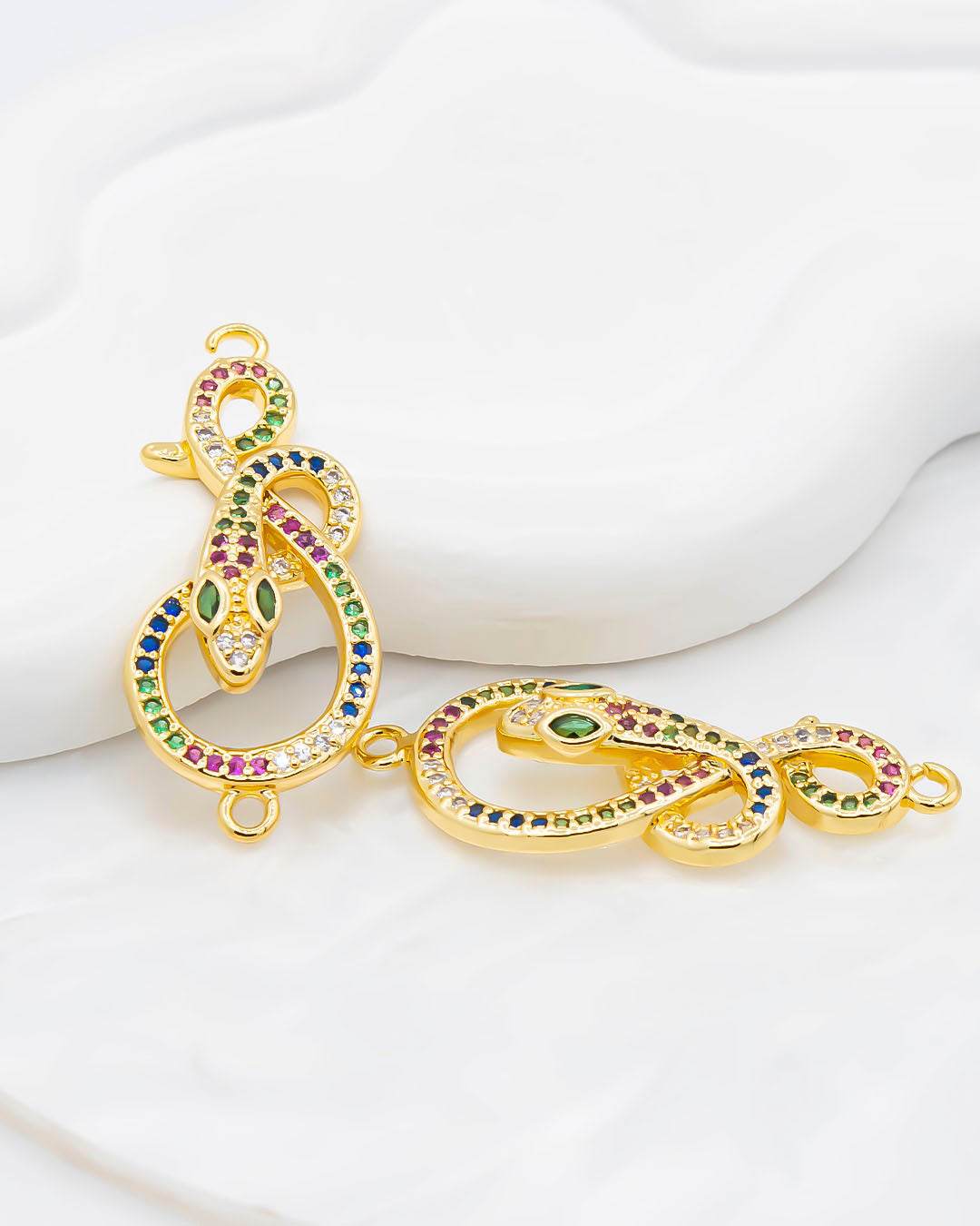 Dije de pulsera serpiente tuty