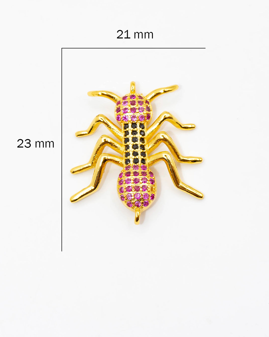 Dije pulsera hormiga