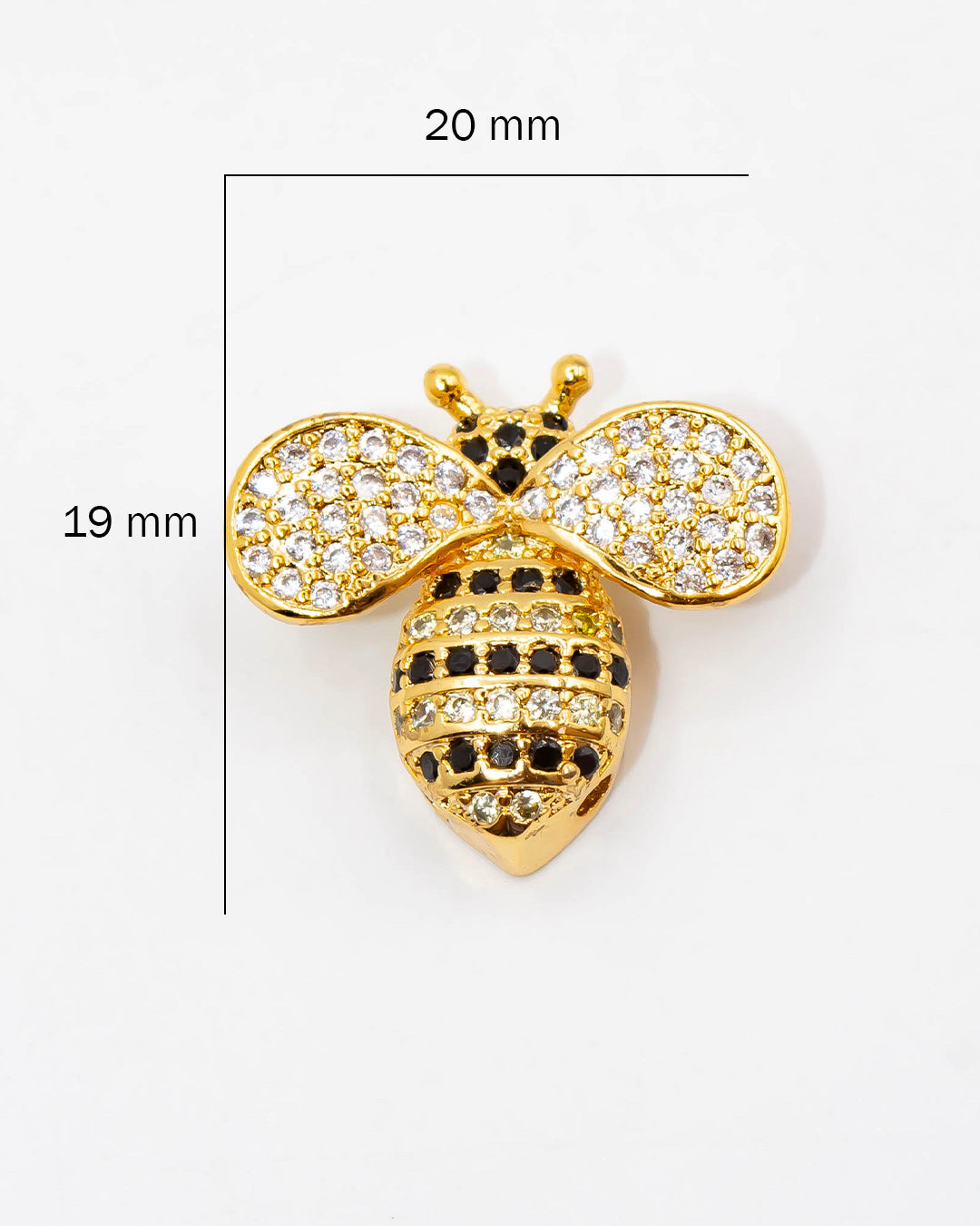 Dije pulsera abeja