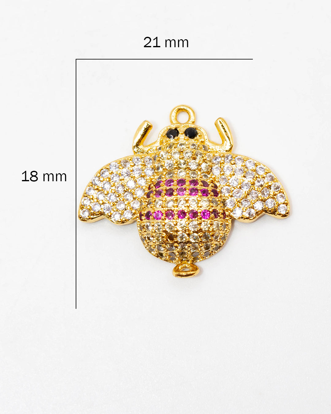 Dije pulsera mosca
