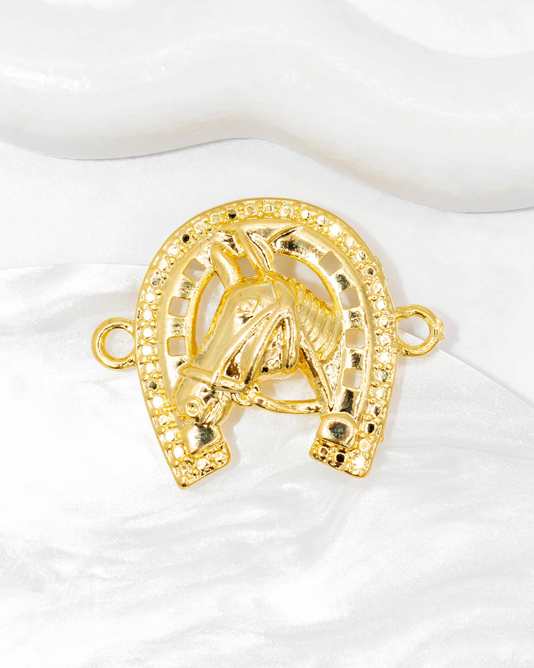 Dije pulsera caballo herradura