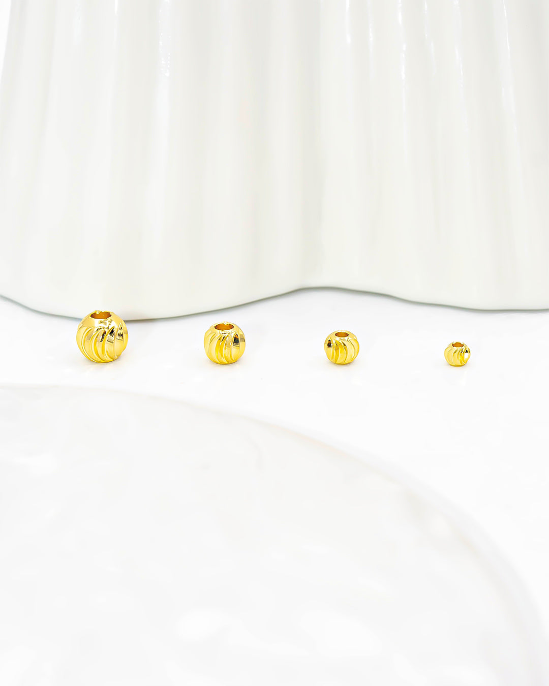 Oro laminado balín diamantado