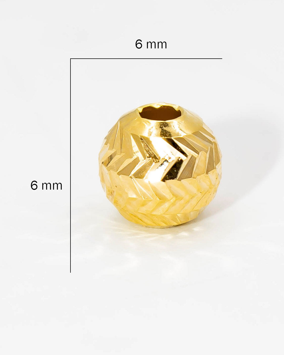 Oro laminado balín diamantado