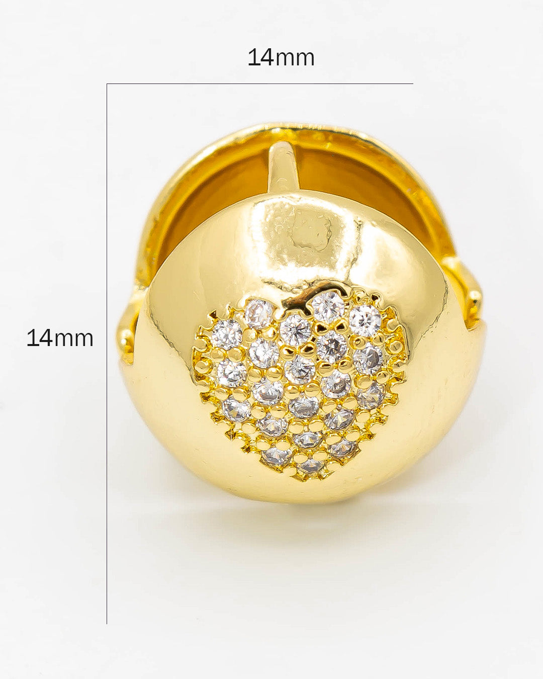 Candonga redonda corazón