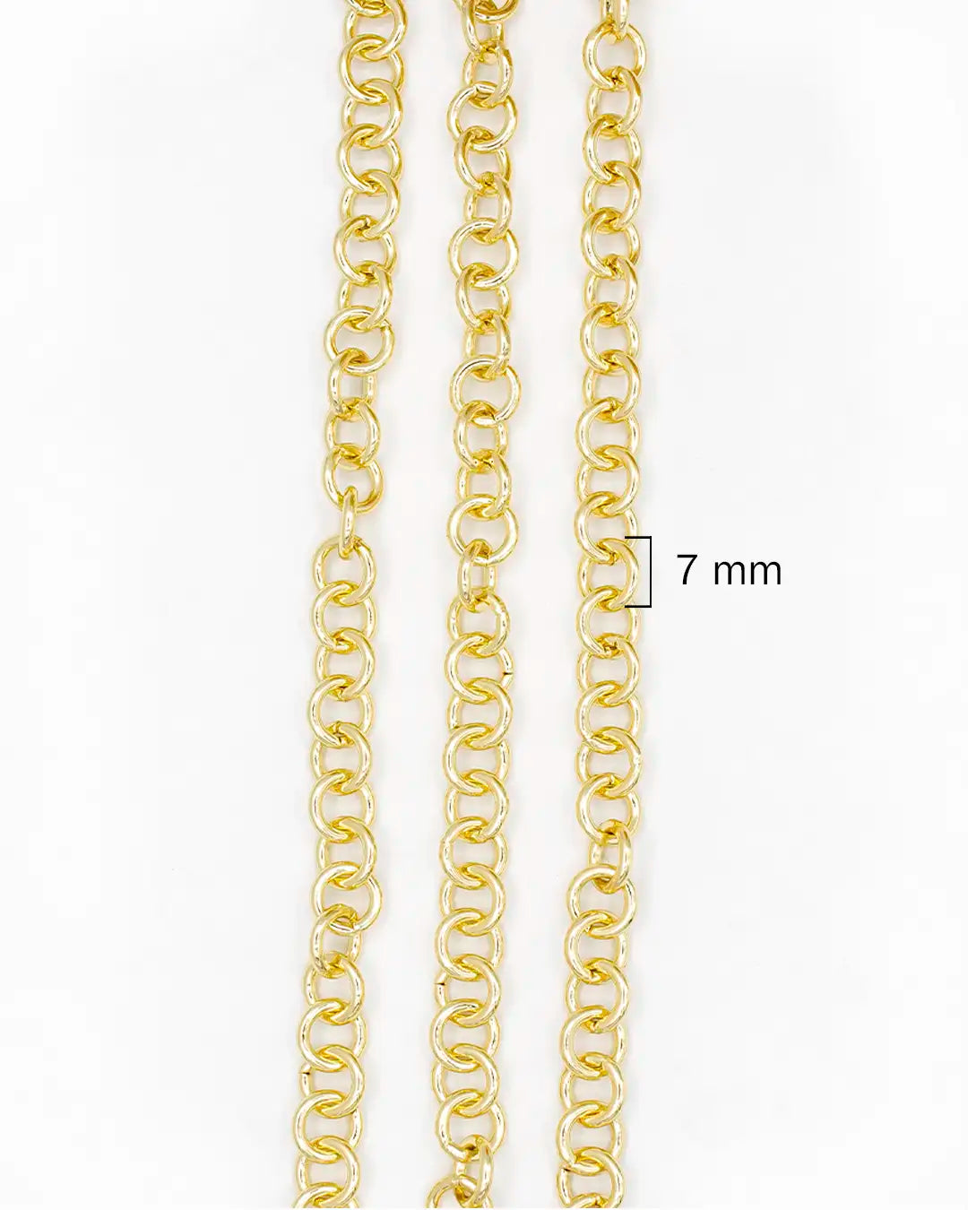 Cadena eslabón por metro