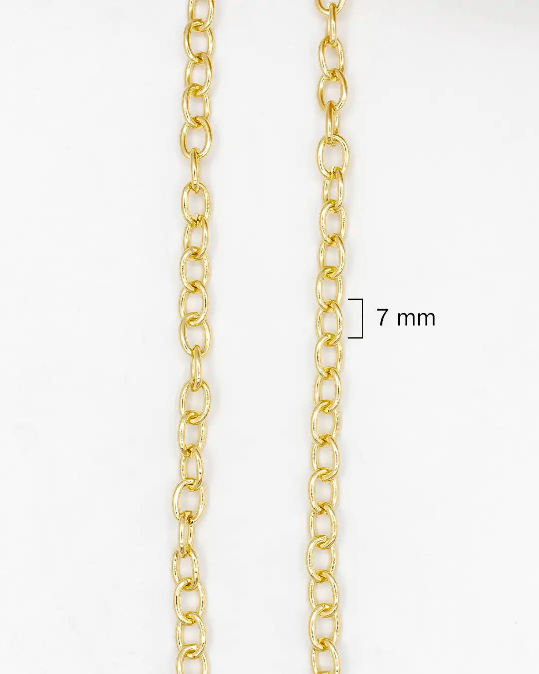 Cadena eslabón ovalado por metro