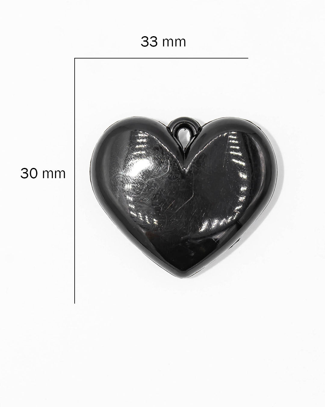 Dije corazón liso