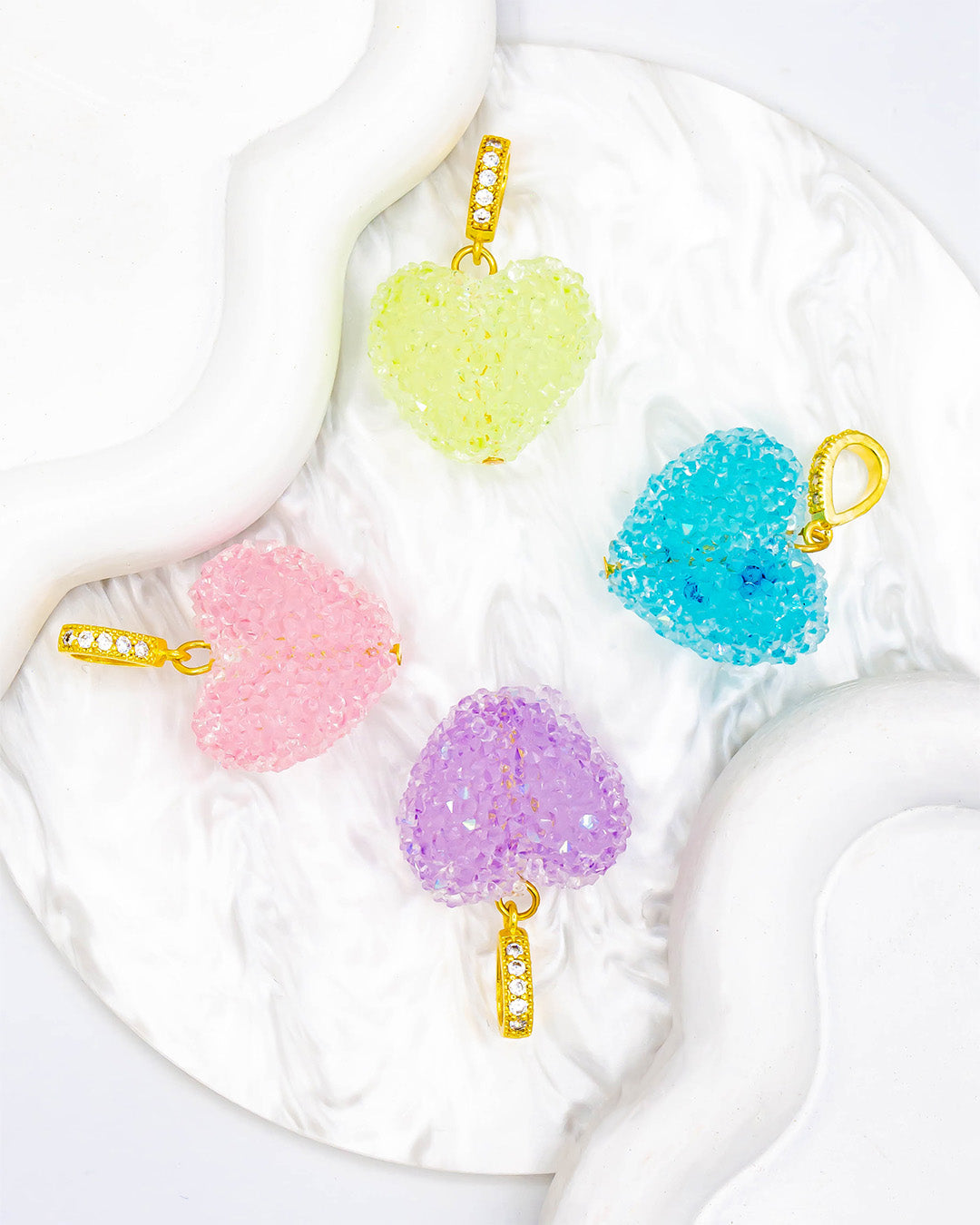 Dije corazón azucarado