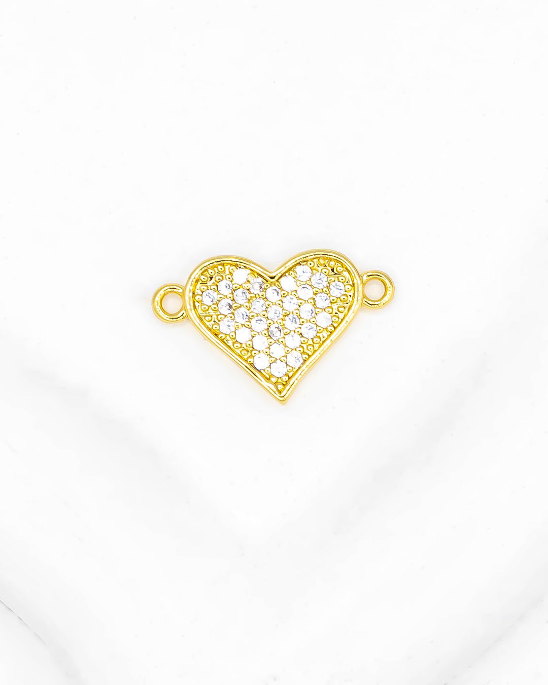 Dije corazón pulsera