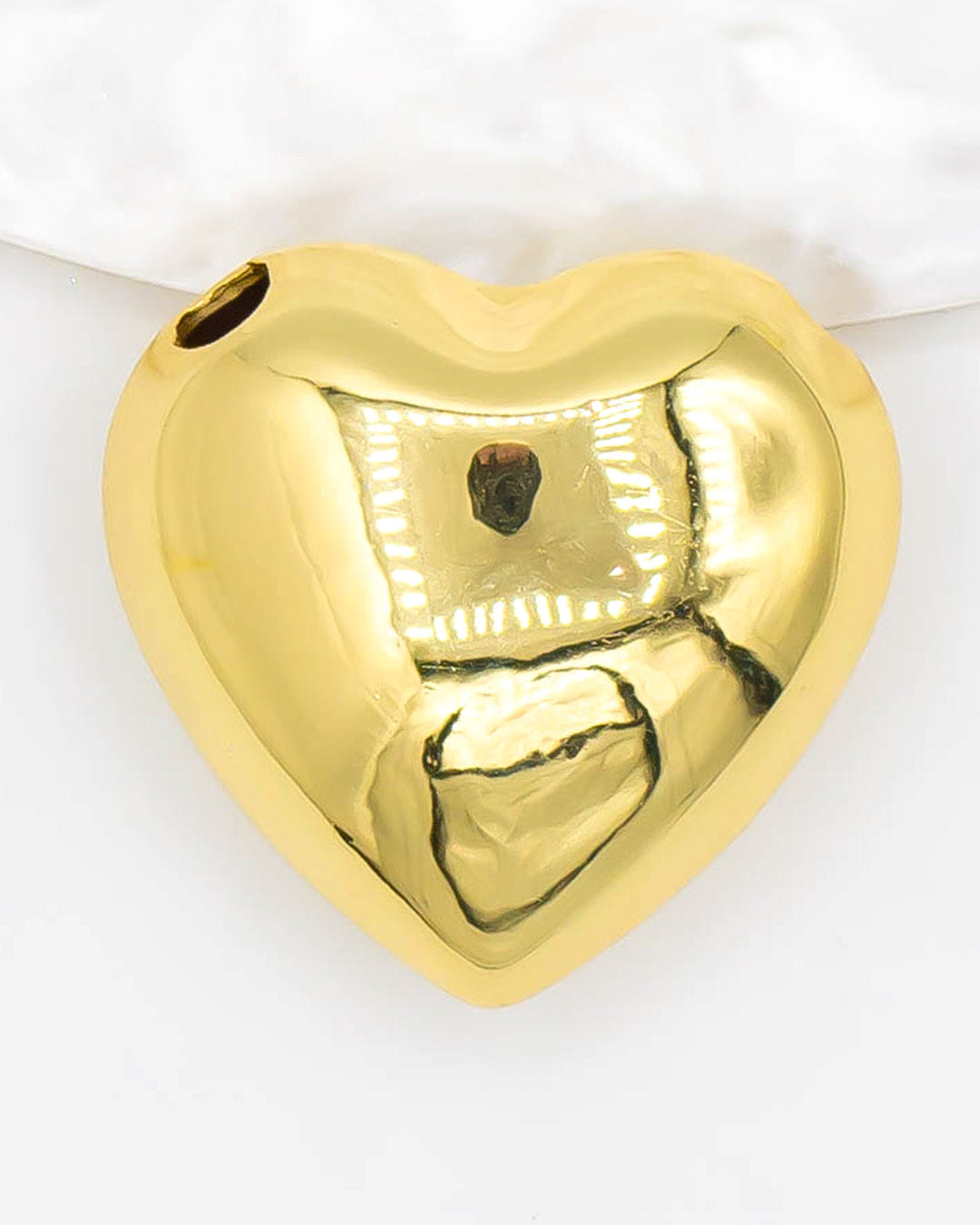 Dije corazón pasador