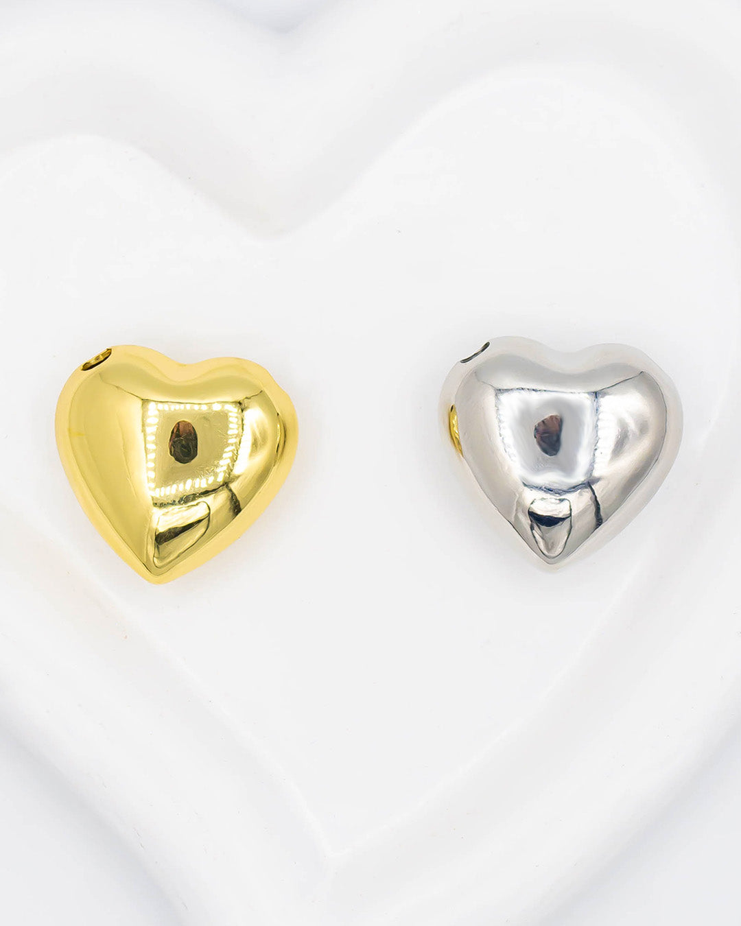 Dije corazón pasador