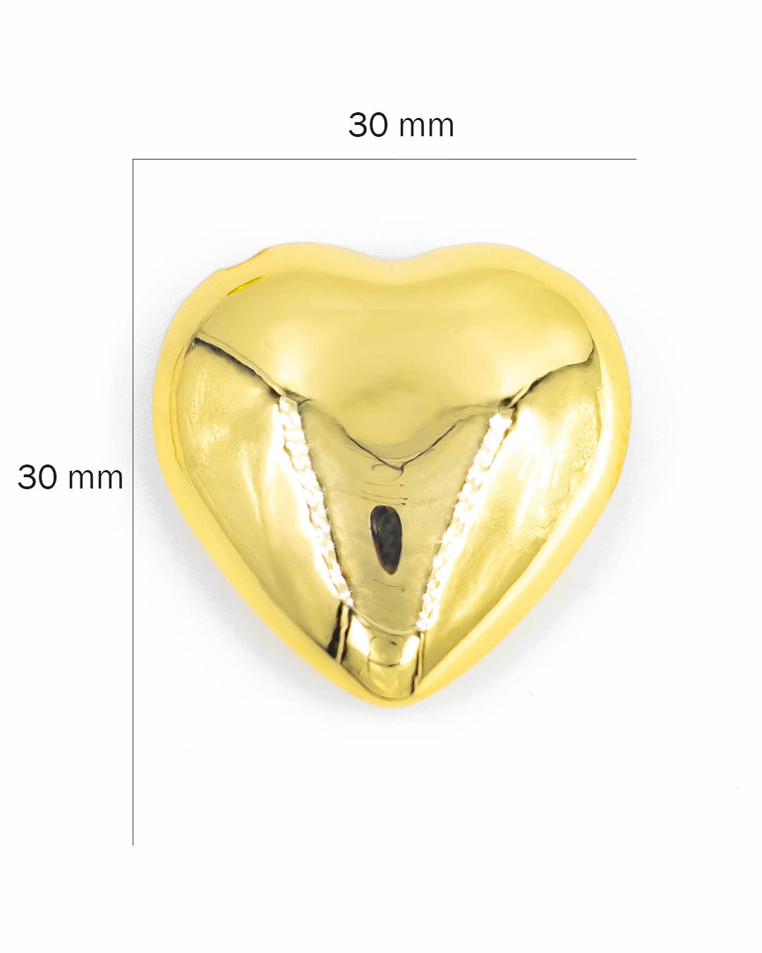 Corazón chunky de pasador