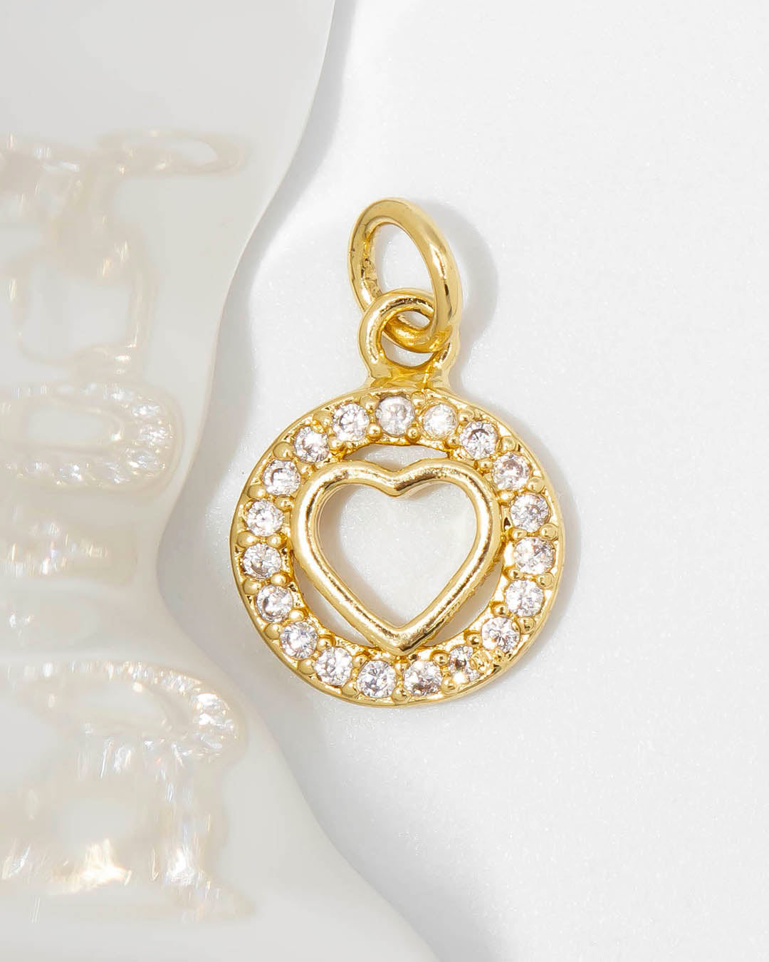 Dije corazón silueta mini