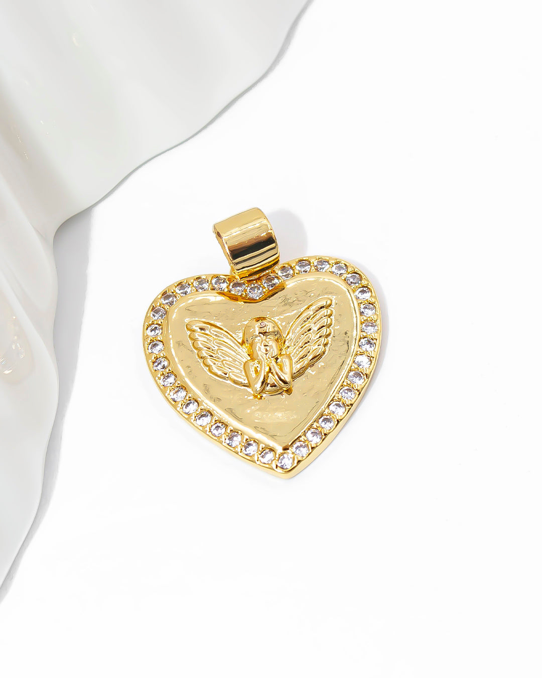 Dije corazón ángel