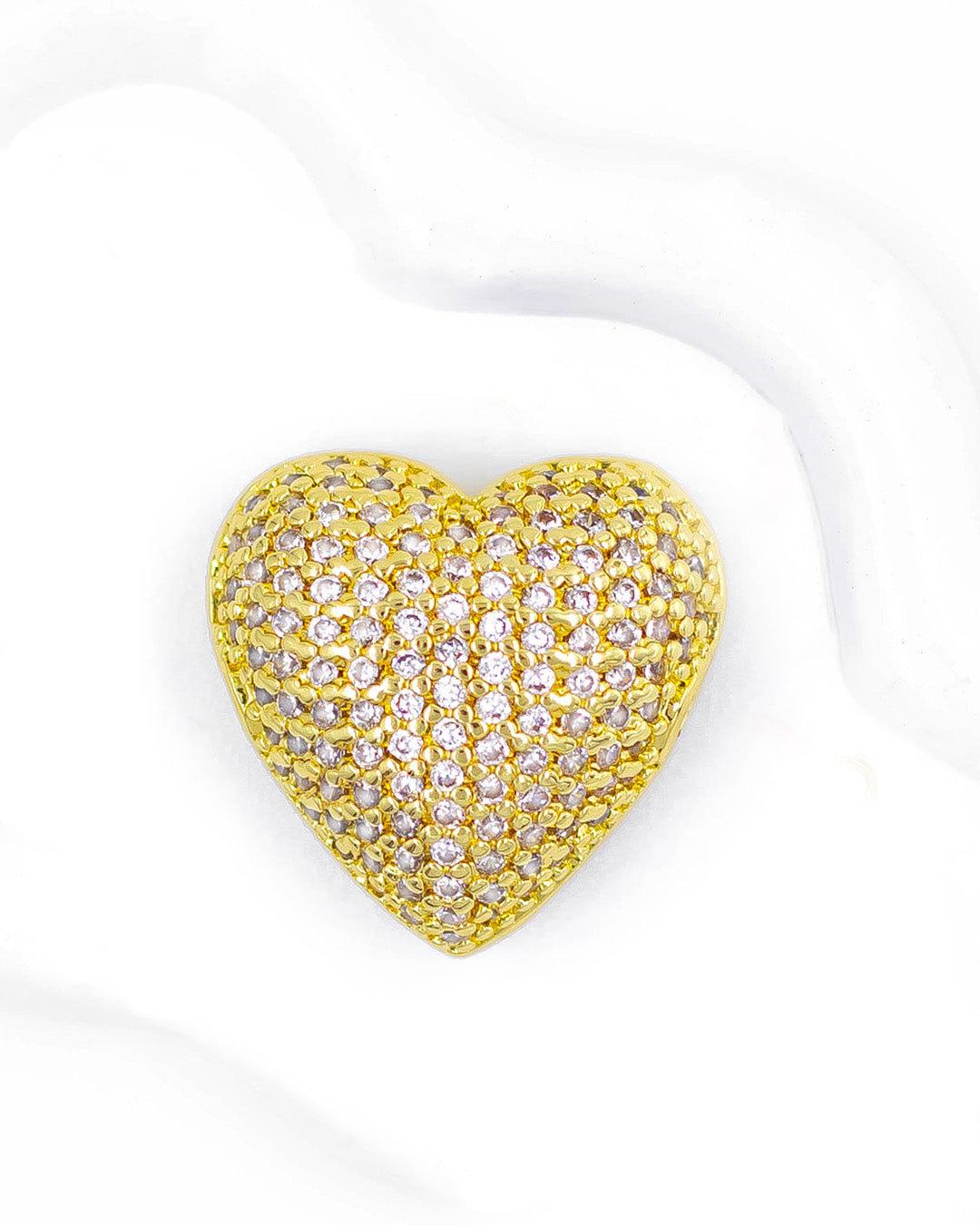 Dije corazón de pasador