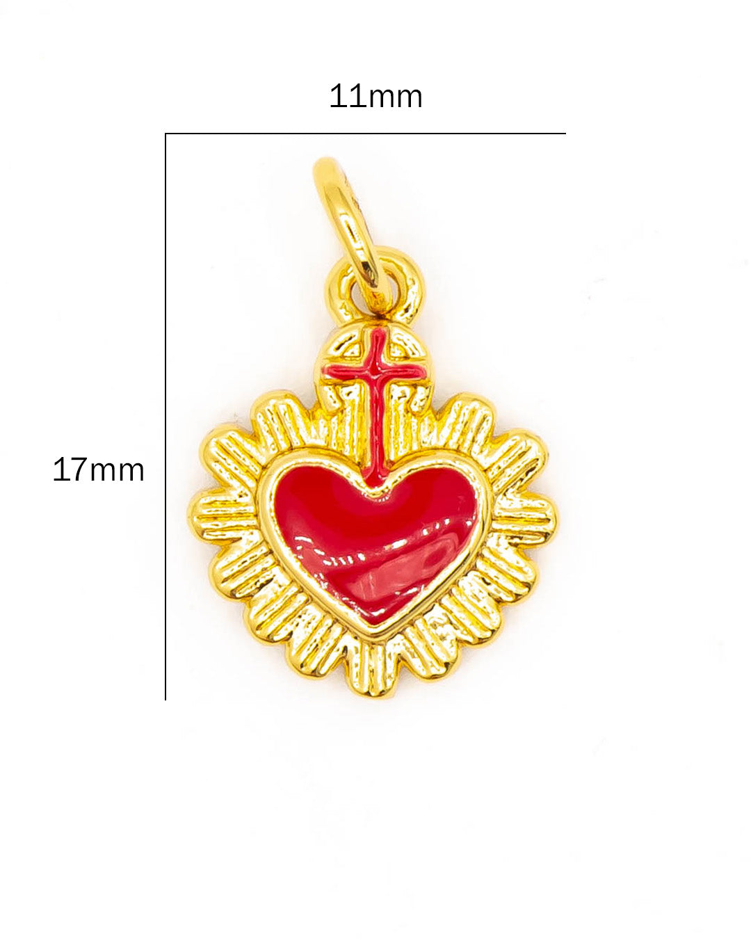 Dije corazón de Jesús