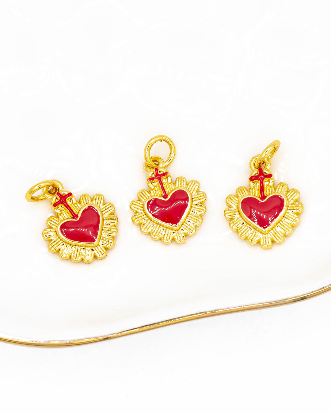 Dije corazón de Jesús