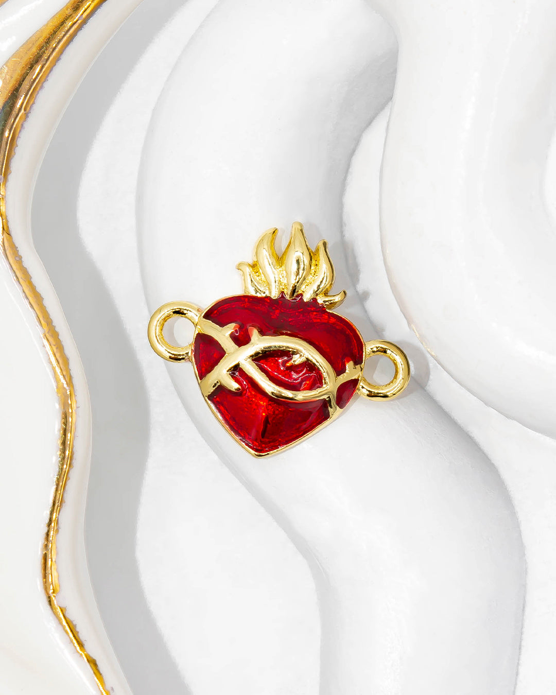 Dije pulsera sagrado corazón