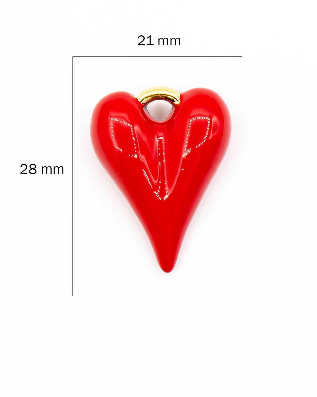 Dije corazón mediano