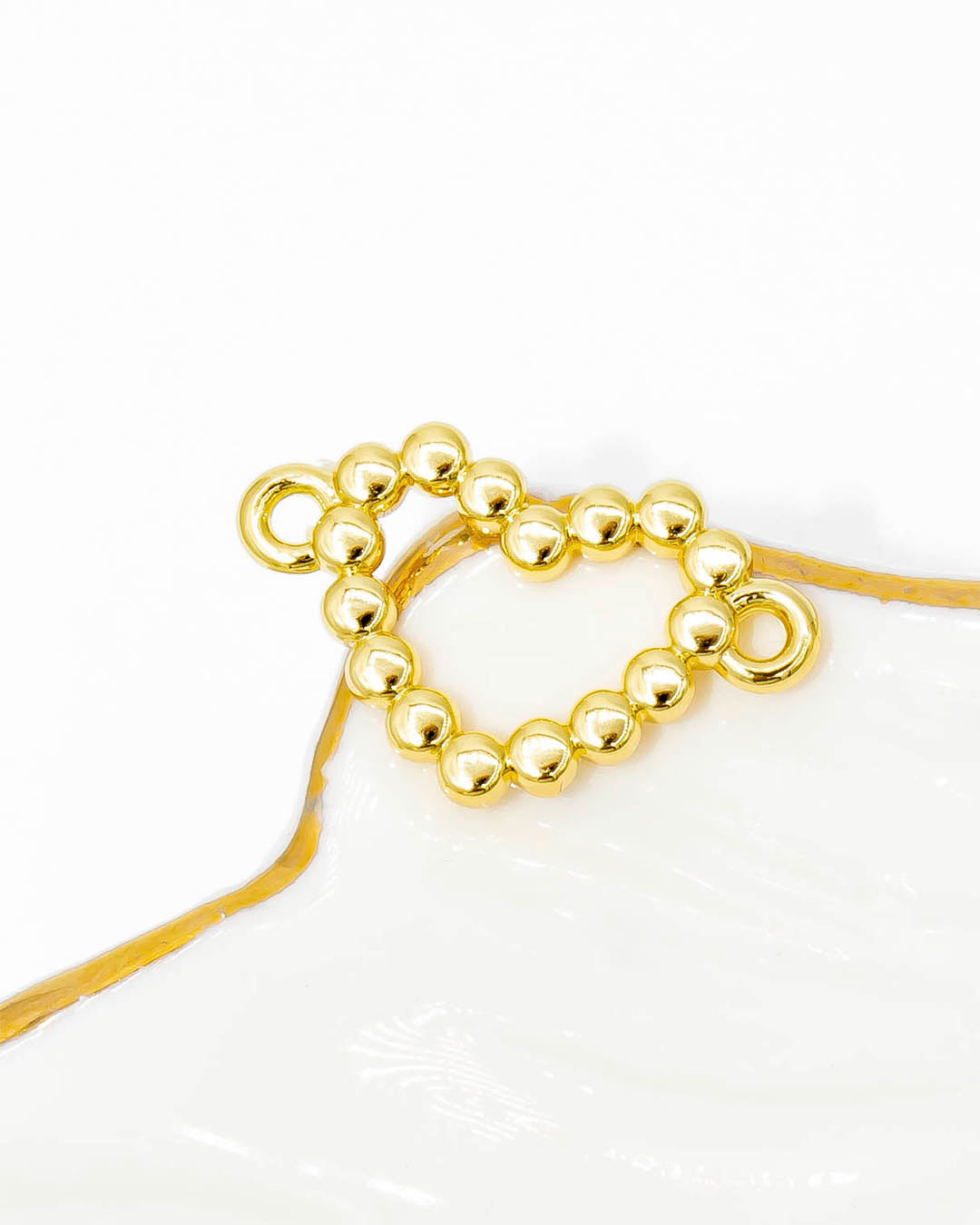 Dije pulsera corazón