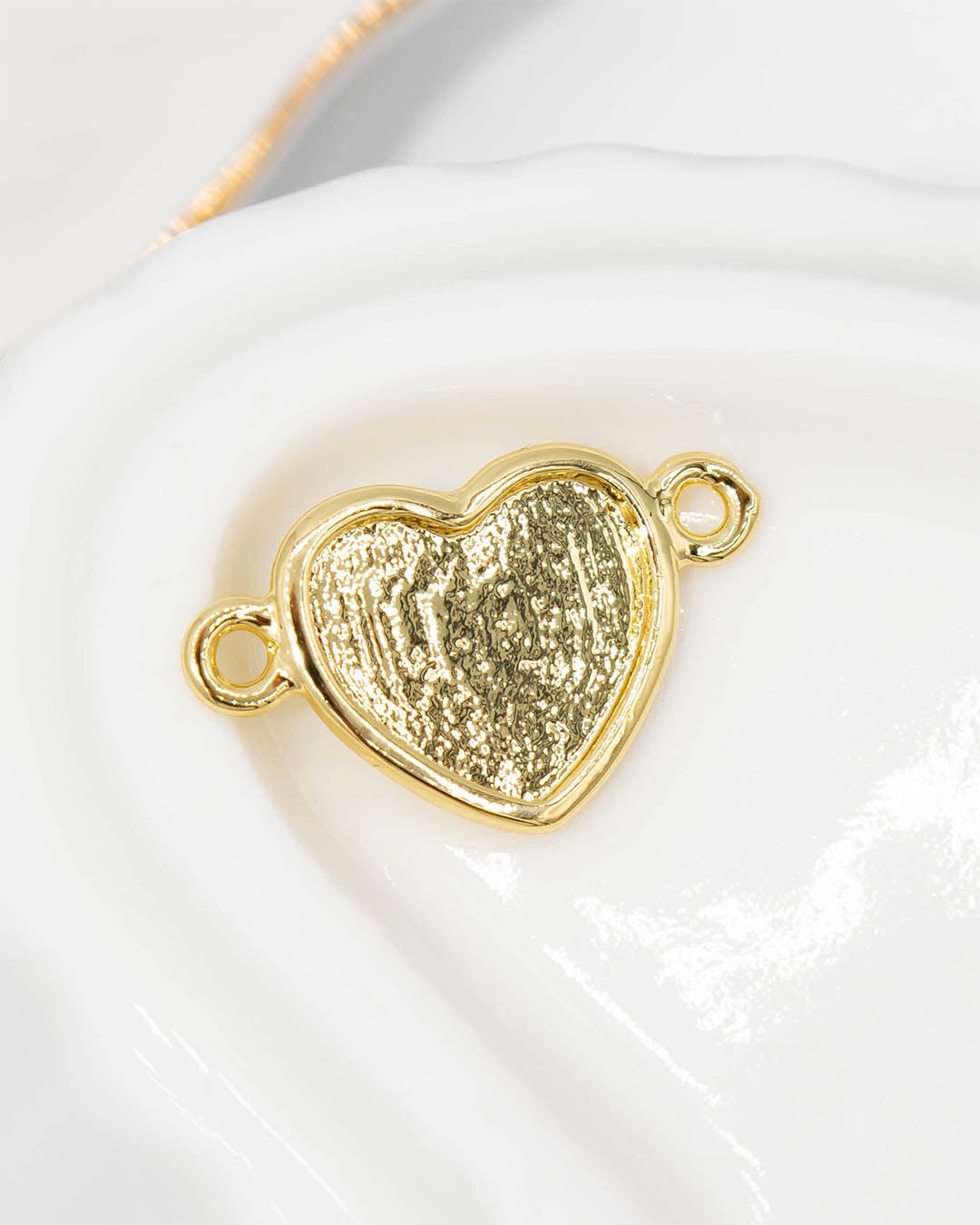 Dije pulsera corazón liso