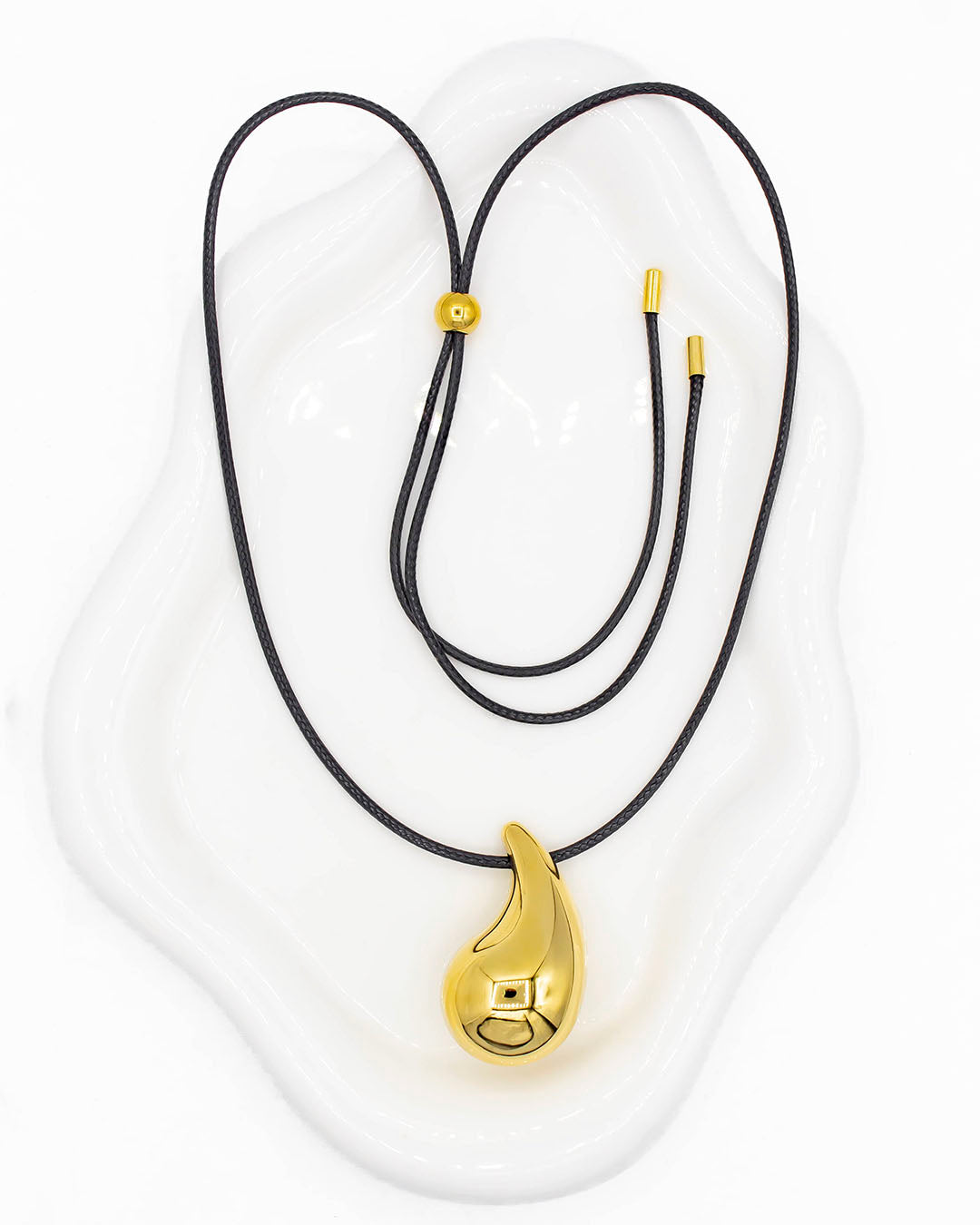 Cadena de cordón con gota