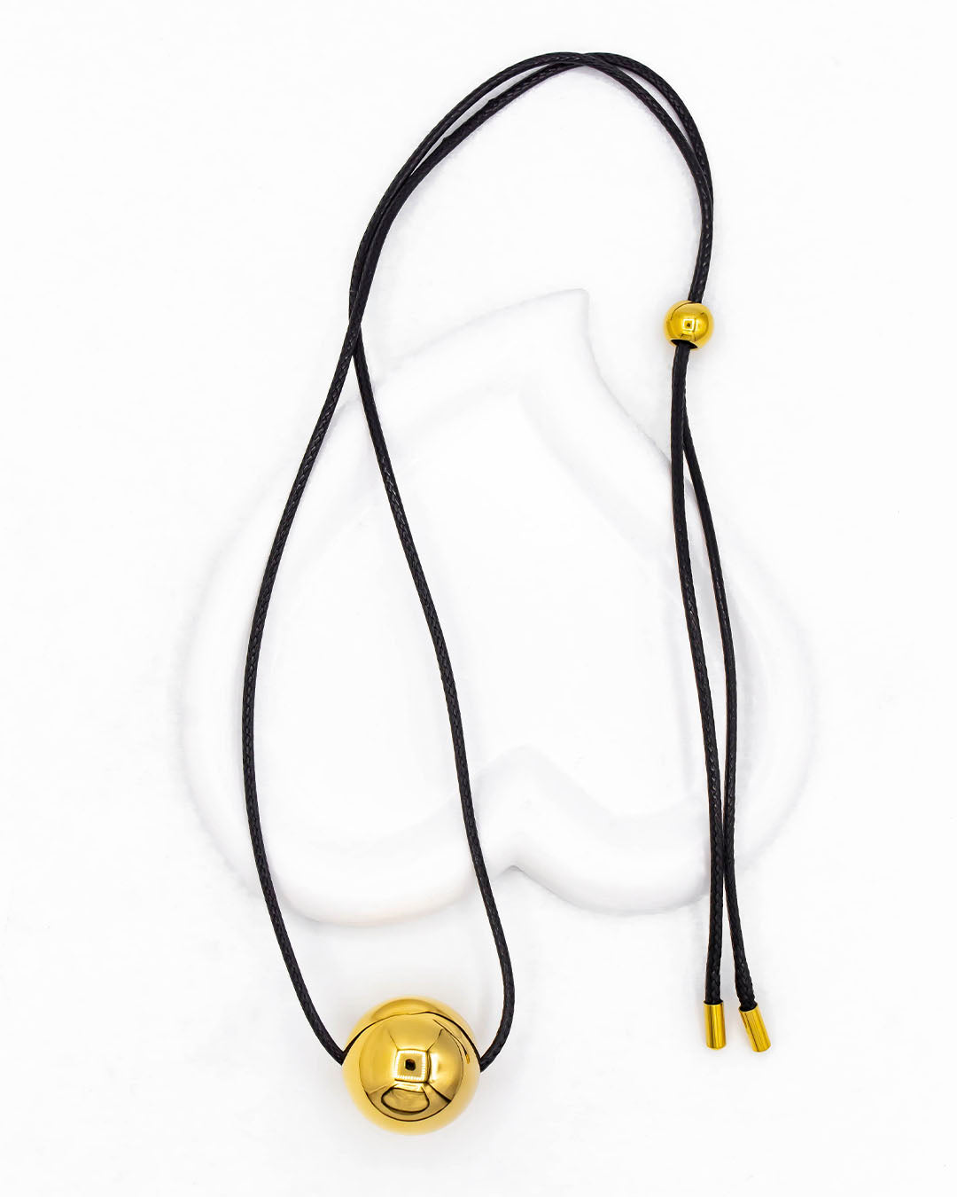 Cadena de cordón con balín