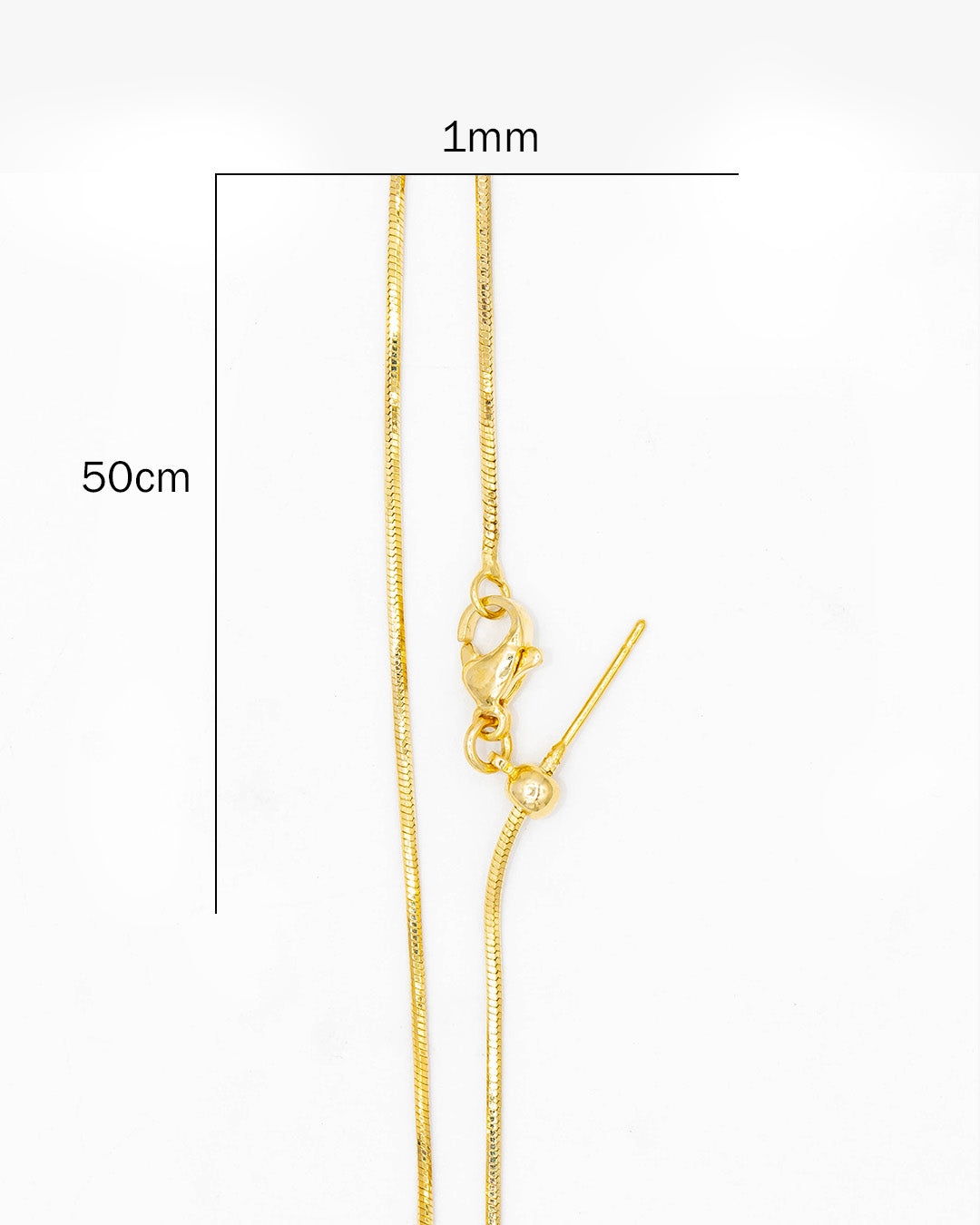 Cadena aguja cola de ratón