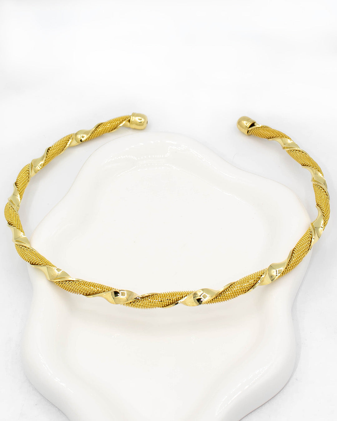 Aro gargantilla entorchada