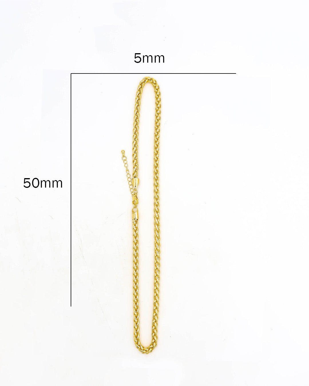 Cadena tejido grueso