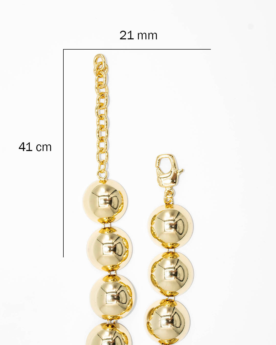 Cadena balines grandes