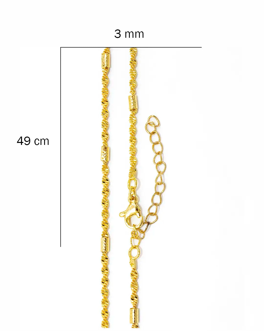 Cadena singapur con separador