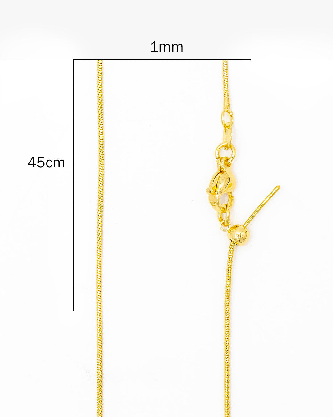 Cadena aguja cola de ratón