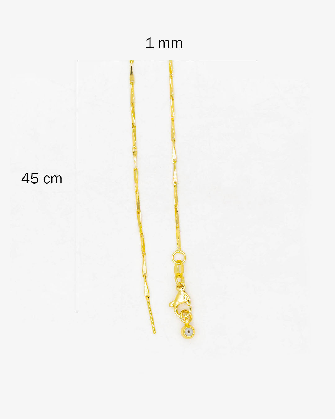 Cadena palito alfiler